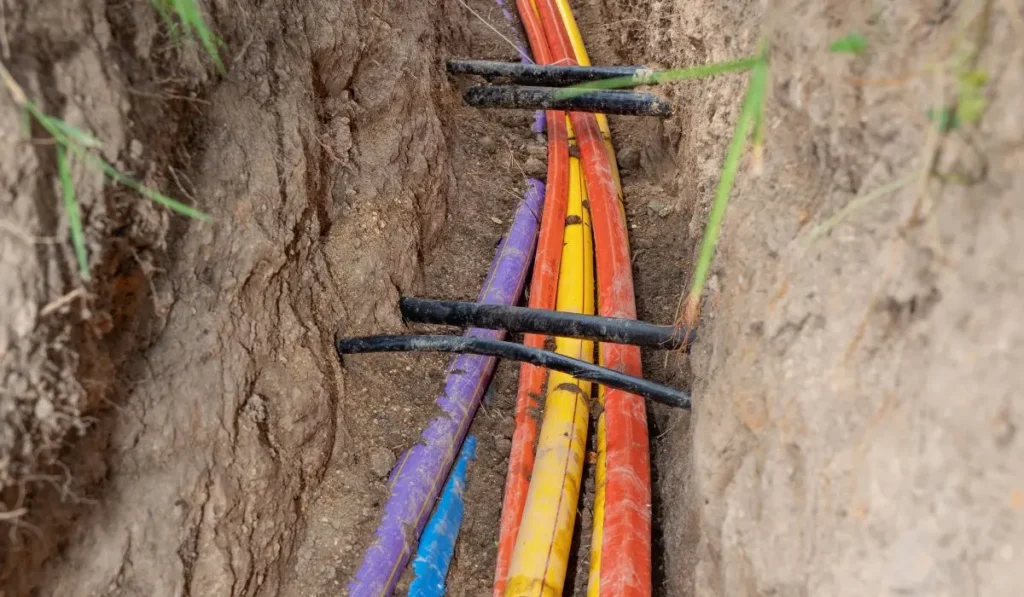 enfouissement de ligne electrique